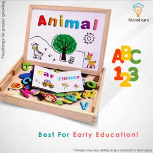 Cartoon Letter Puzzle Board