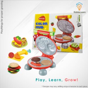 Color Mud Burger Creation