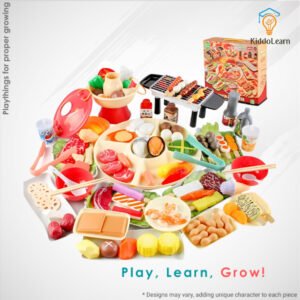 Delux Playset 118 pcs Hotpot BBQ 2in1